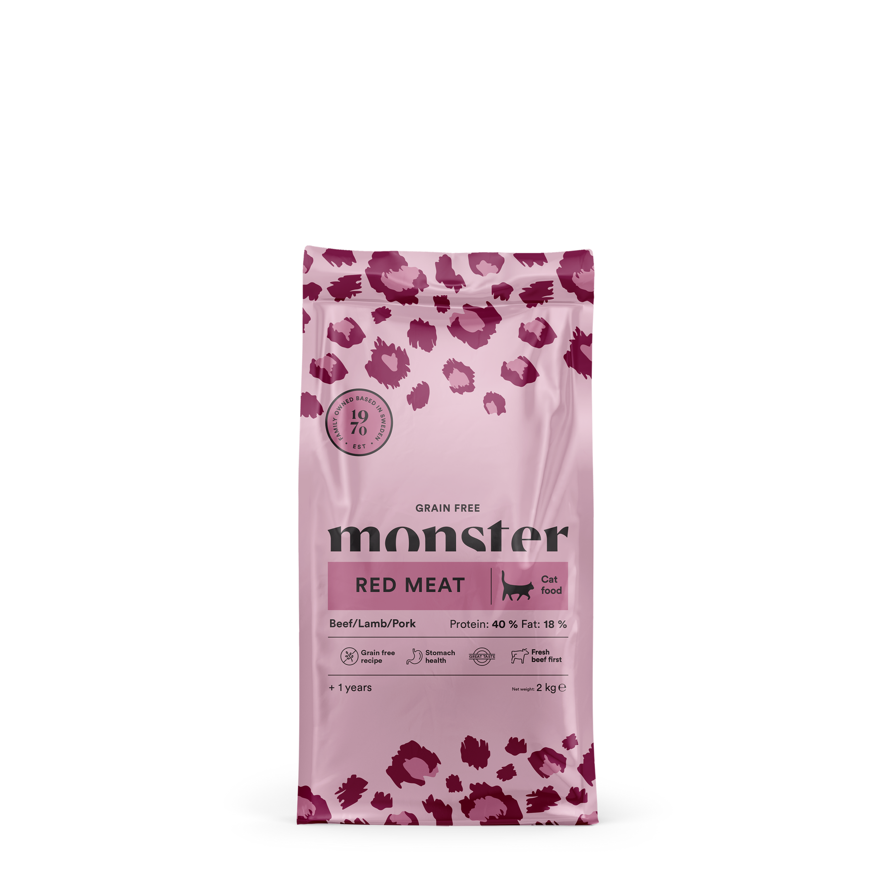 Monster Cat Grain Free Red Meat kissalle 2 kg