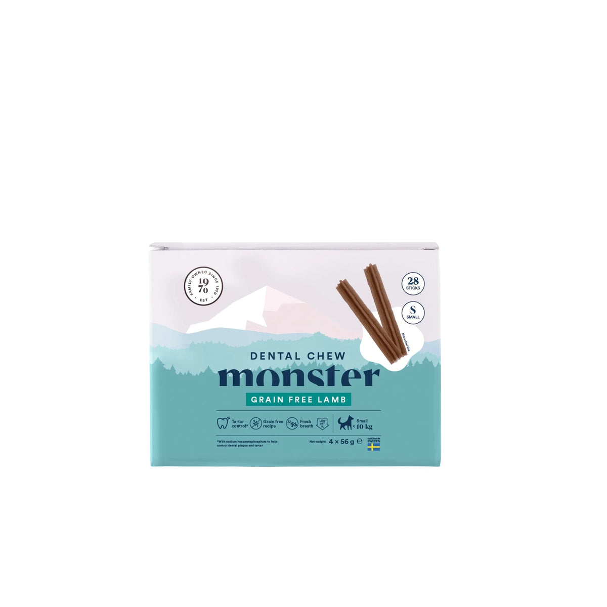 Monster Dental Chew Grain Free Lamb purutikku S koiralle