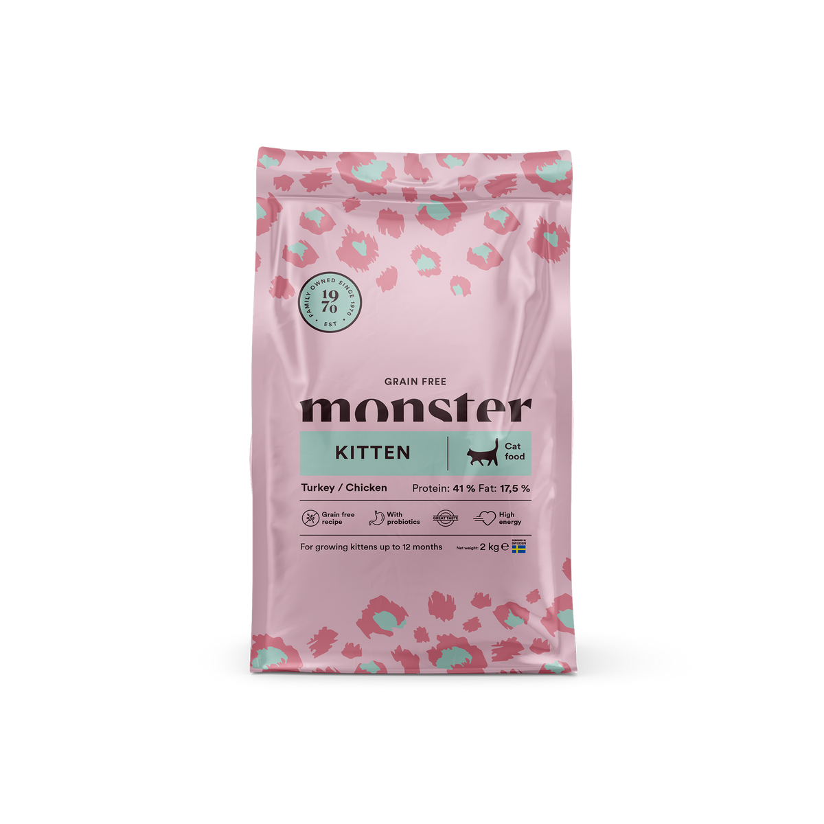 Monster Cat Grain Free Kitten Turkey-Chicken kissalle