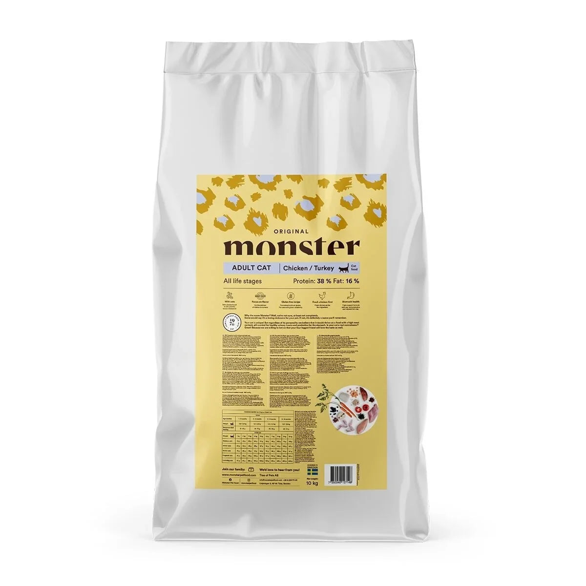 Monster Cat Original Adult Chicken-Turkey kissalle
