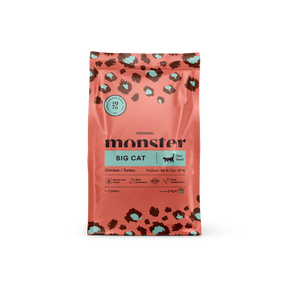 Monster Cat Original Big Cat Chicken-Turkey kissalle