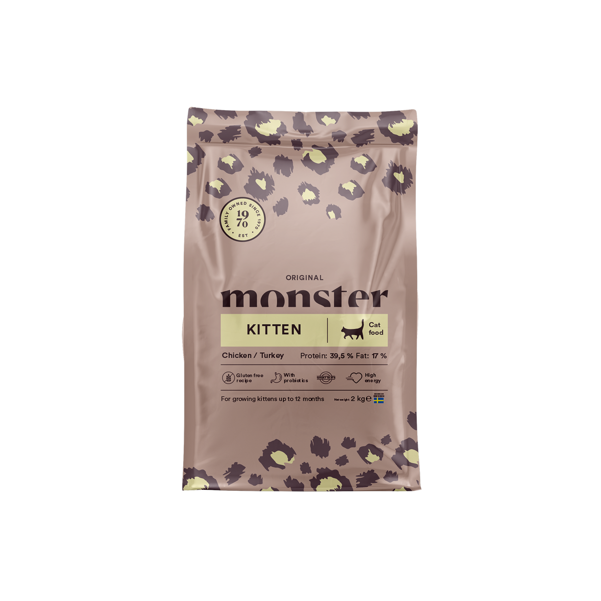 Monster Cat Original Kitten Chicken-Turkey kissalle