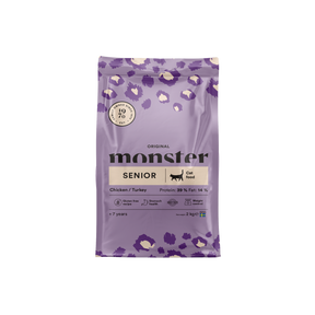Monster Cat Original Senior Chicken-Turkey kissalle 2 kg