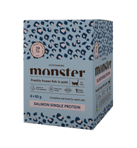 Monster Cat Pouches Adult Salmon kissalle 8 x 85 g
