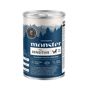 Monster Dog Adult Sensitive Fish koiralle 400 g MAISTELUPAKKAUS