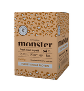 Monster Cat Pouches Adult Turkey kissalle 8 x 85 g