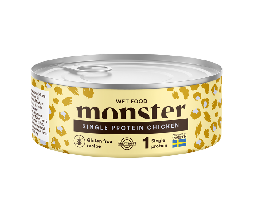 Monster Cat Adult Single Protein Chicken kissalle 100 g MAISTELUPAKKAUS