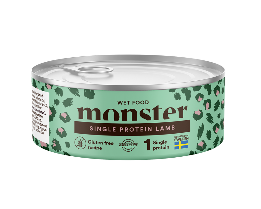 Monster Cat Adult Single Protein Lamb kissalle 100 g MAISTELUPAKKAUS