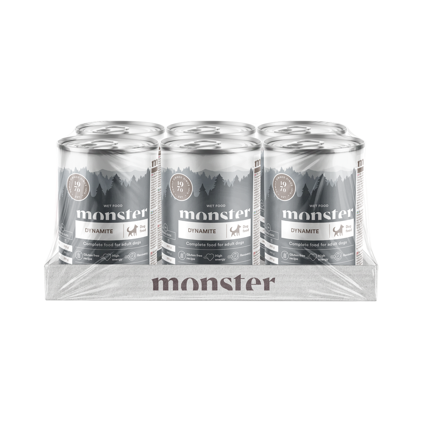 Monster Dog Adult Dynamite Chicken koiralle 6 x 400 g