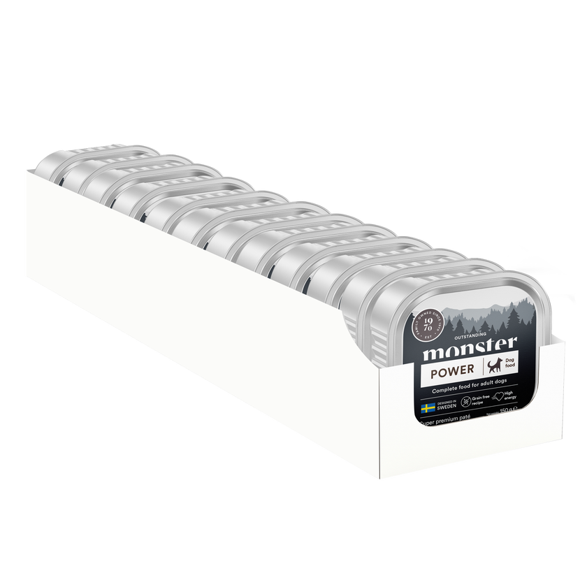 Monster Dog Adult Power Pate kana koiralle 12 x 150 g