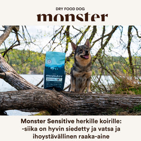 Monster Dog Original Adult Sensitive White Fish koiralle 2 kg