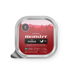 Monster Dog Adult Power Pate nauta koiralle 12 x 150 g