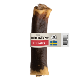 Monster Rawhide Hairy Beef Bone Medium 1 kpl