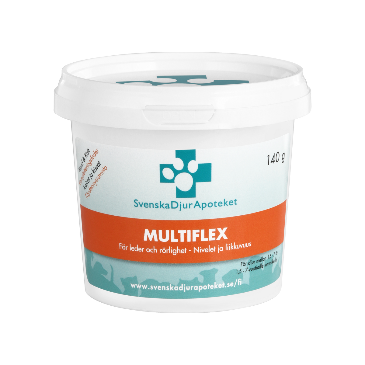 Svenska DjurApoteket Multiflex koiralle ja kissalle 140 g
