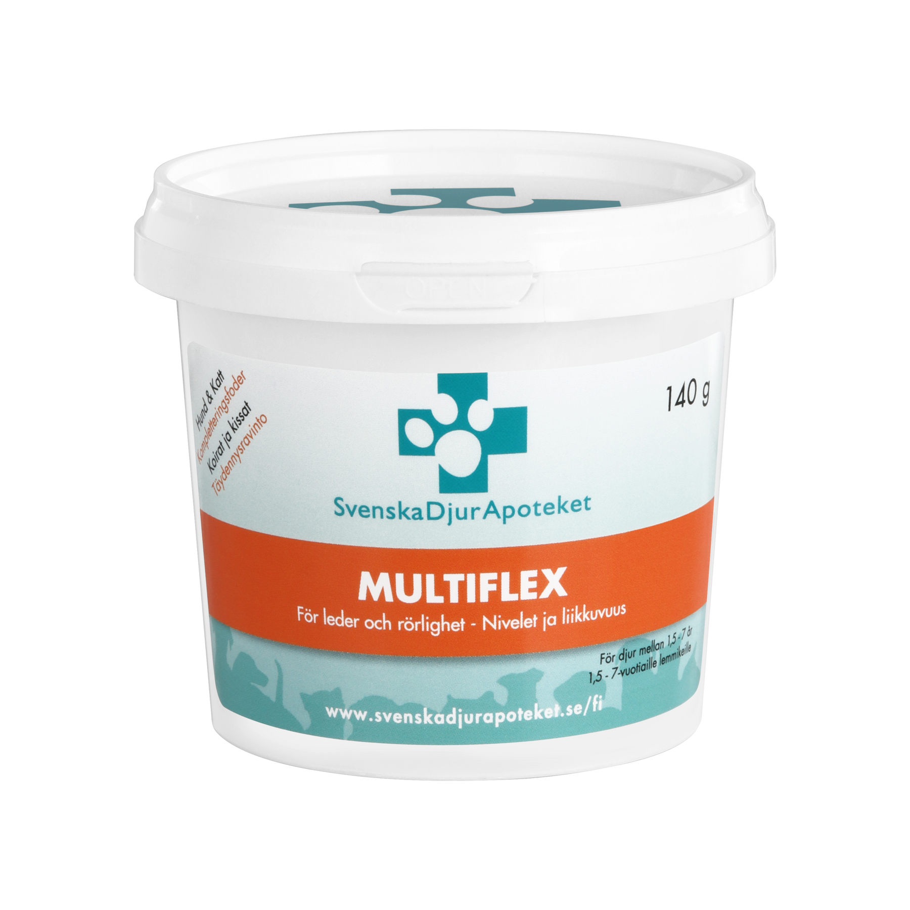Svenska DjurApoteket Multiflex koiralle ja kissalle 140 g