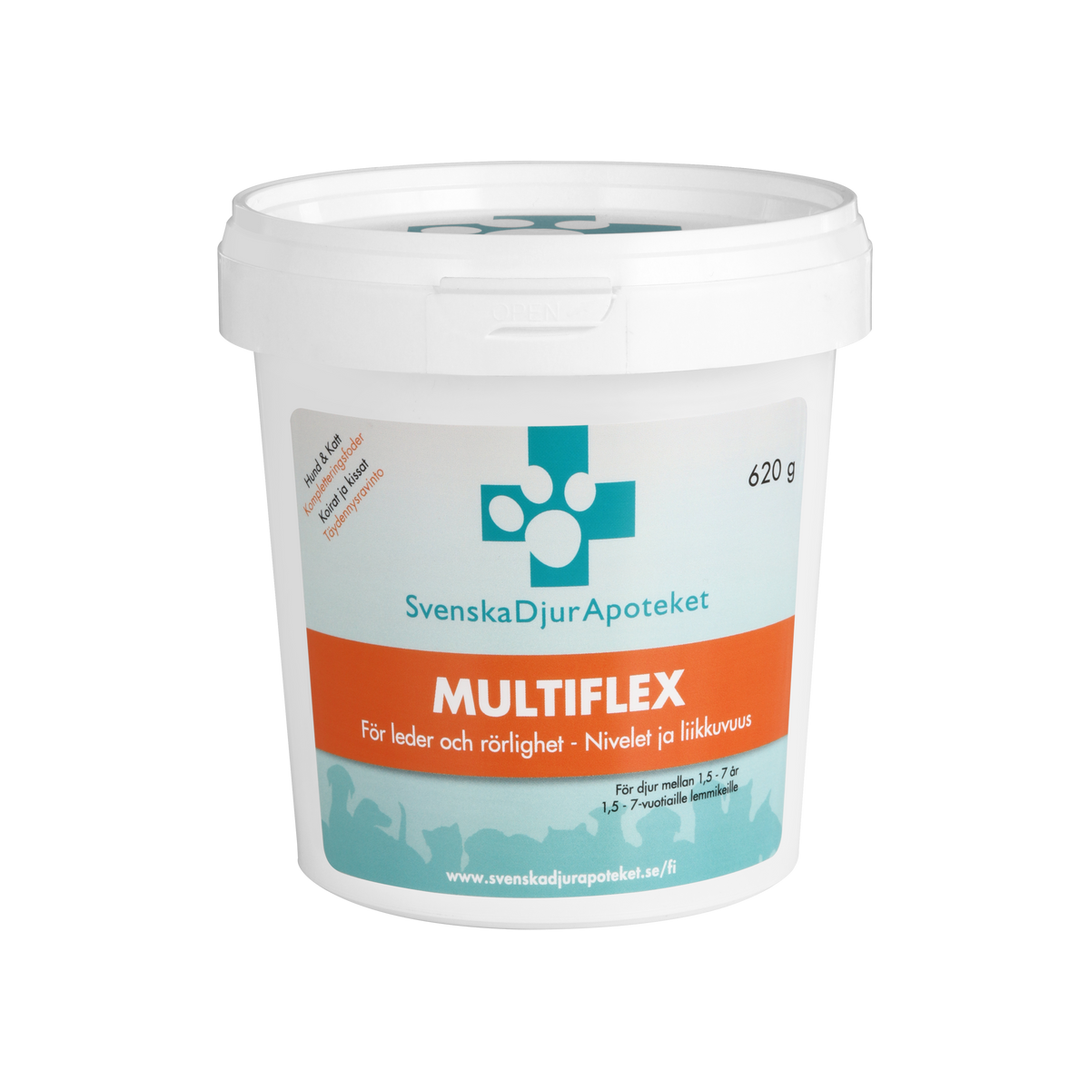 Svenska DjurApoteket Multiflex koiralle ja kissalle 620 g