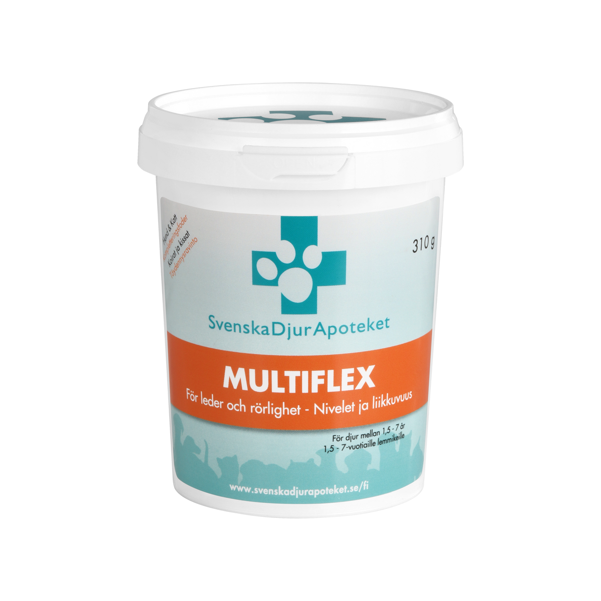 Svenska DjurApoteket Multiflex koiralle ja kissalle 310 g
