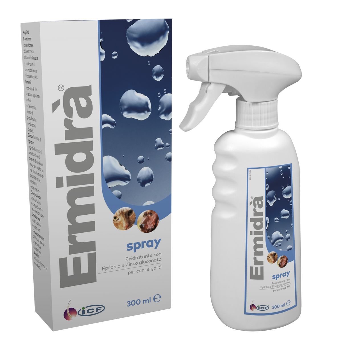 Ermidra Spray kosteutussuihke kissalle ja koiralle 300 ml