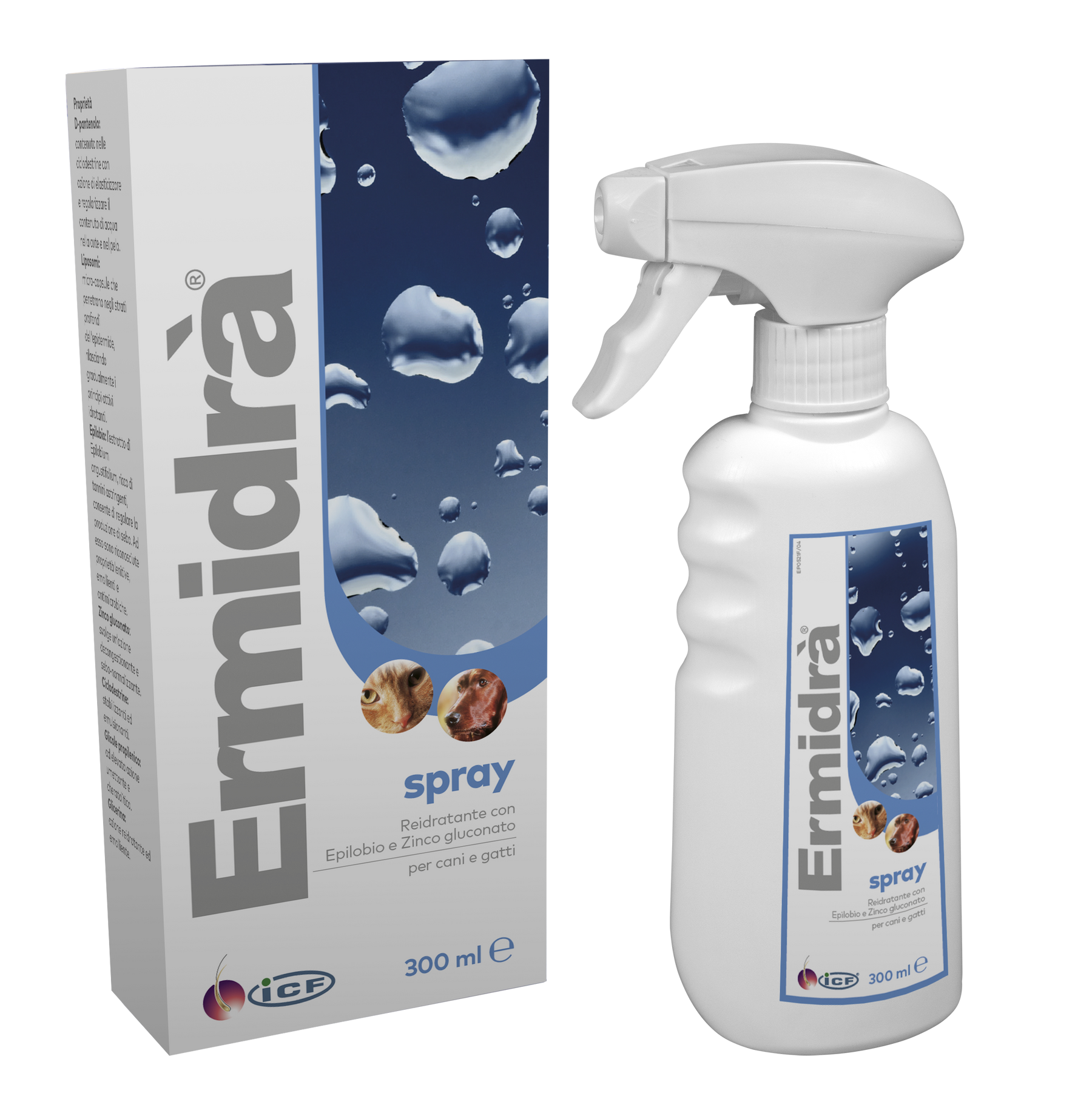 Ermidra Spray kosteutussuihke kissalle ja koiralle 300 ml
