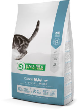 Nature's Protection Kitten siipikarja & krilli kissalle