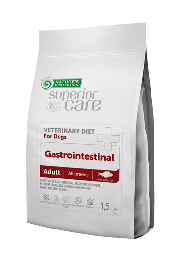 Nature's Protection Superior Care Gastrointestinal Adult vaaleat kalat 1,5 kg