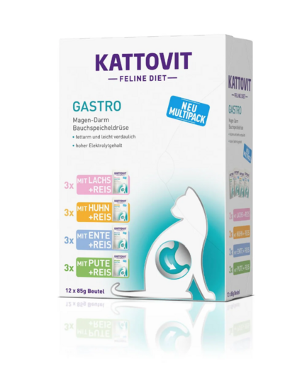 Kattovit Gastro kissalle 12 x 85 g lajitelmalaatikko