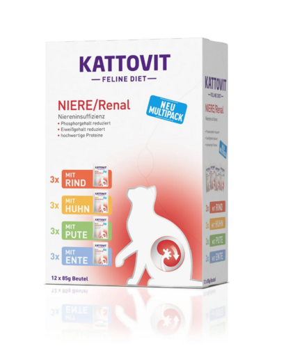 Kattovit Niere/Renal kissalle 12 x 85 g lajitelmalaatikko
