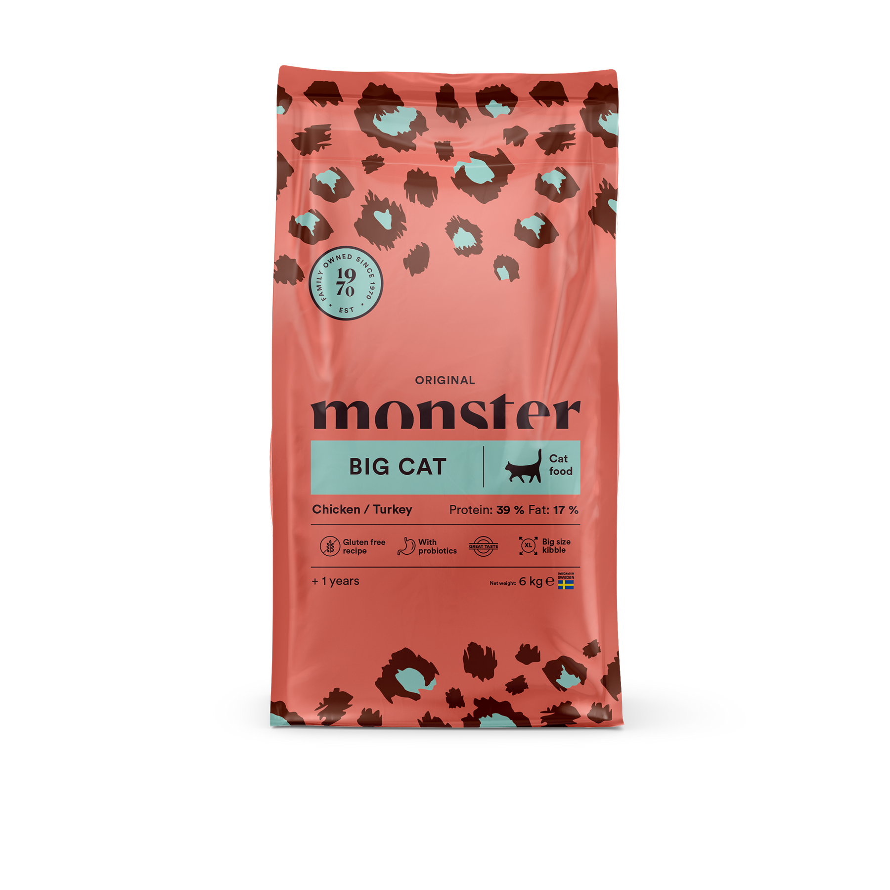 Monster Cat Original Big Cat Chicken-Turkey kissalle