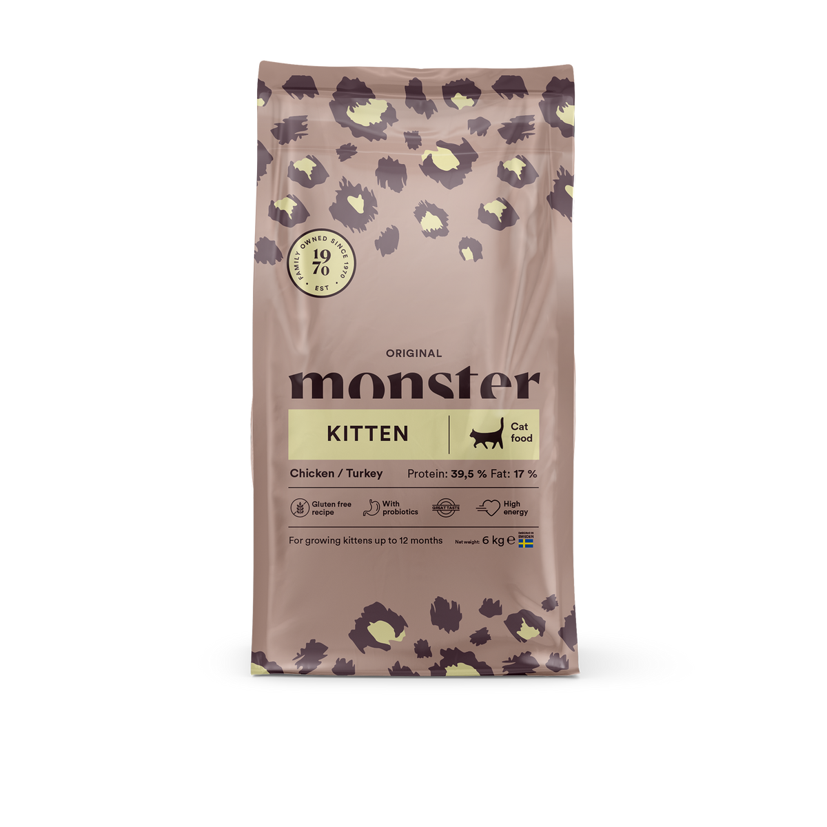 Monster Cat Original Kitten Chicken-Turkey kissalle