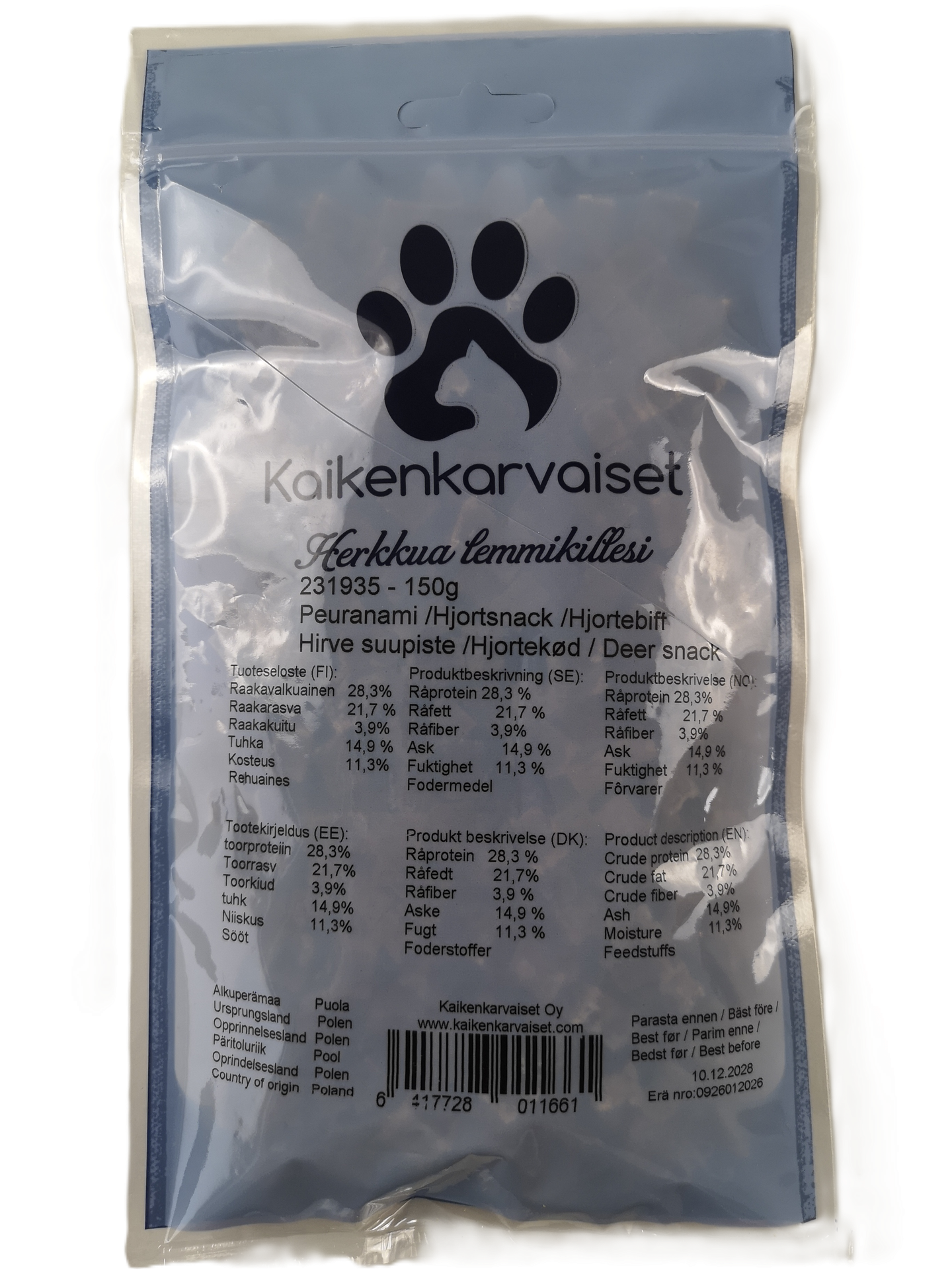 Kaikenkarvaiset Peuranami 150 g