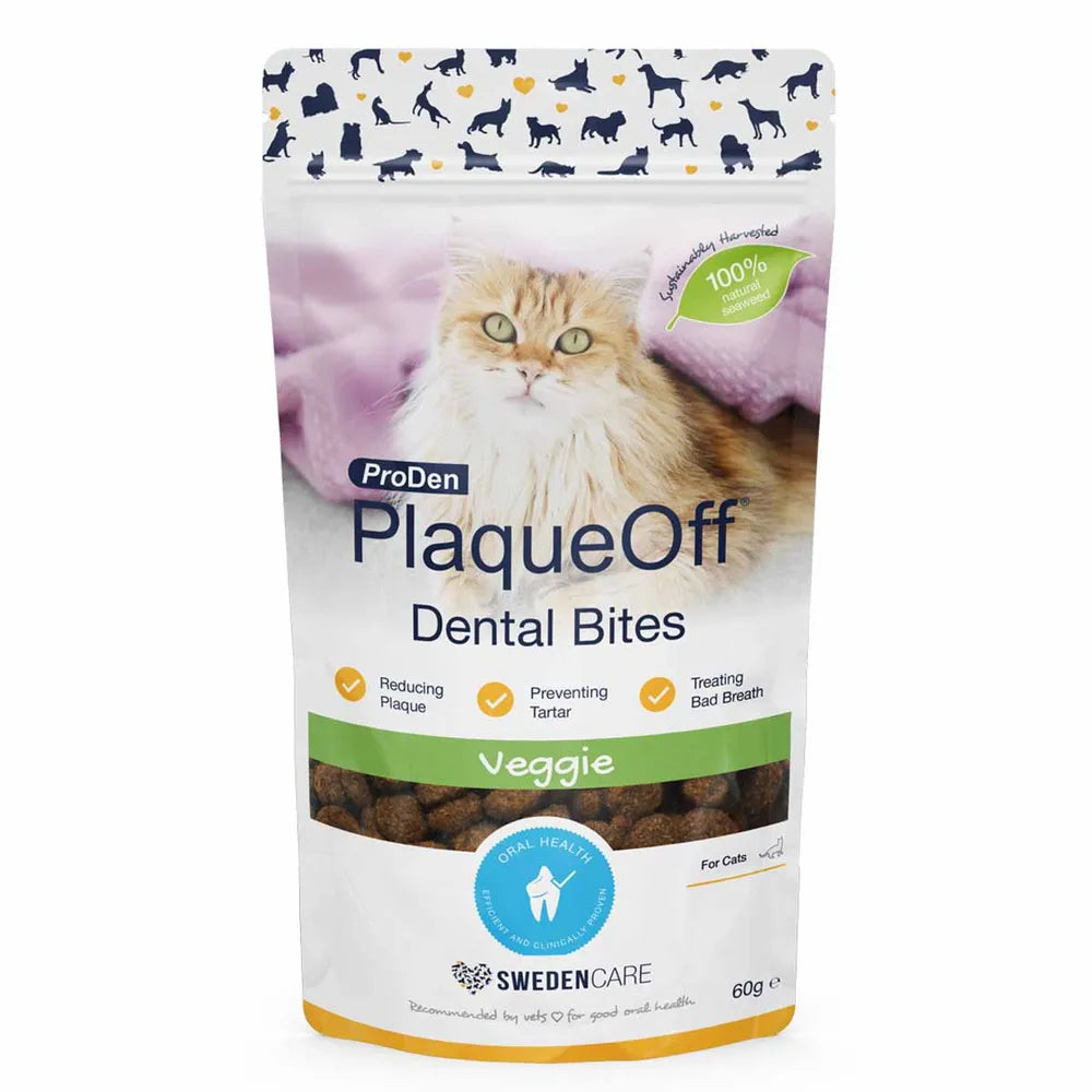 PlaqueOff Dental Bites kissalle 60 g