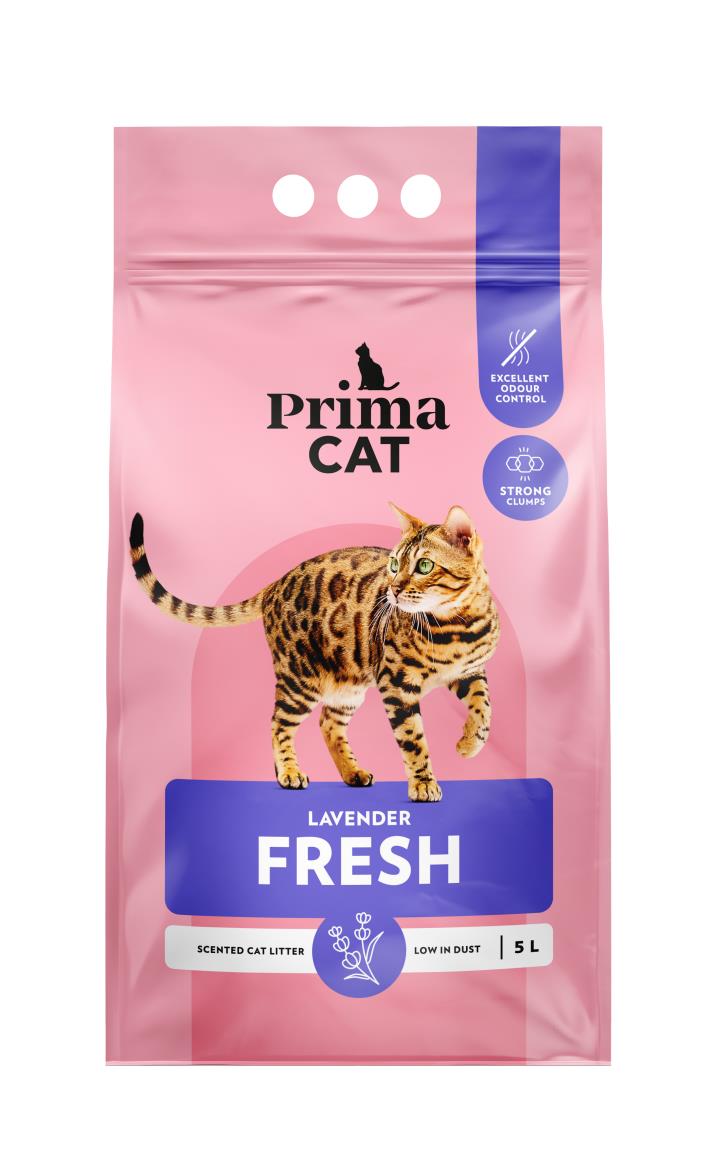PrimaCat Fresh Lavender kissanhiekka 5 l