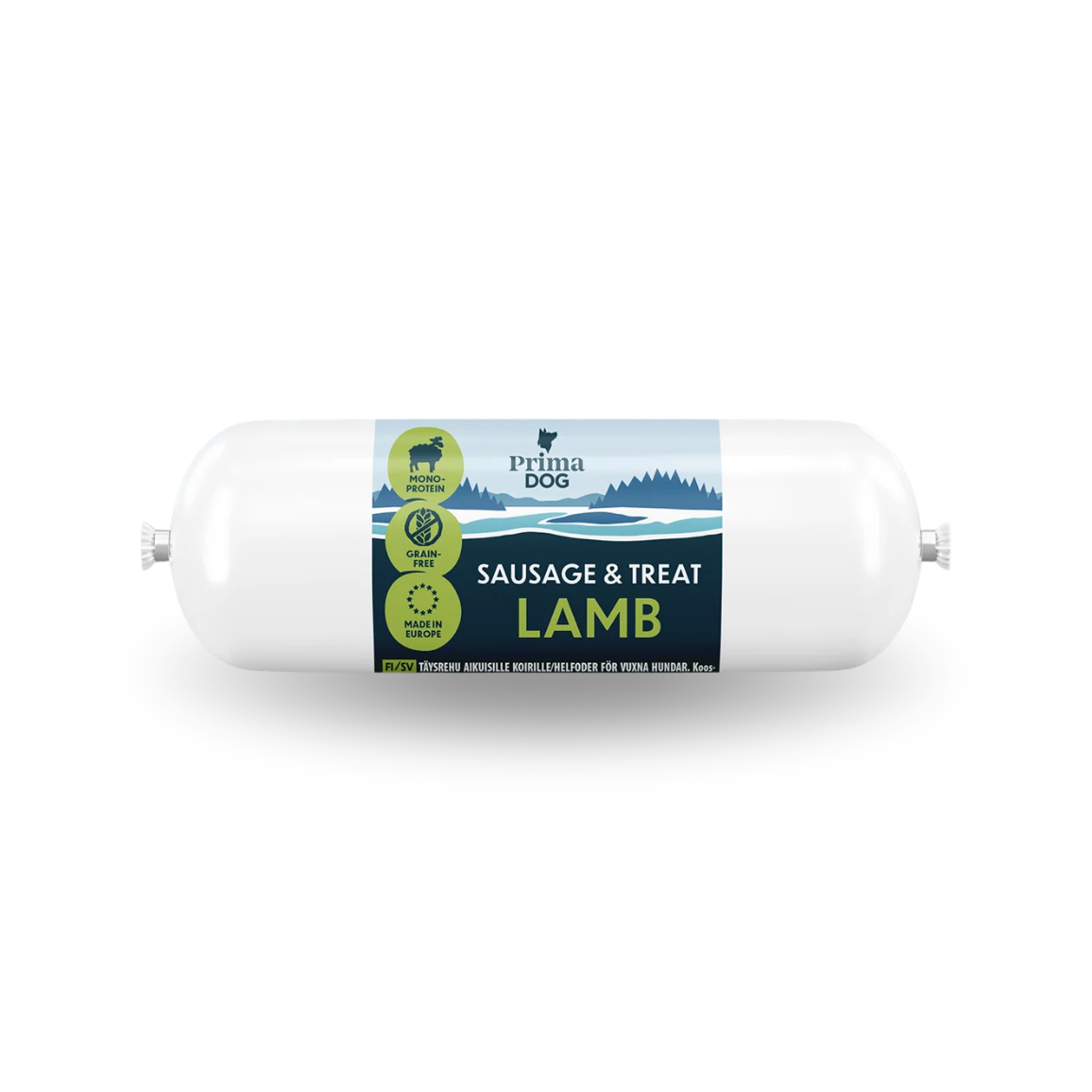 PrimaDog Treenimakkara Lammas koiralle 80 g