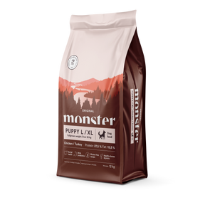 Monster Dog Original Puppy L/XL Chicken-Turkey koiralle