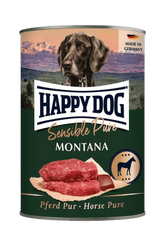 Happy Dog Pur Montana – Hevonen 400 g MAISTELUPAKKAUS