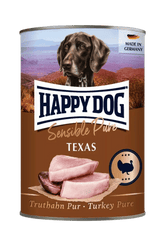 Happy Dog Pur Texas – Kalkkuna 6 x 400 g