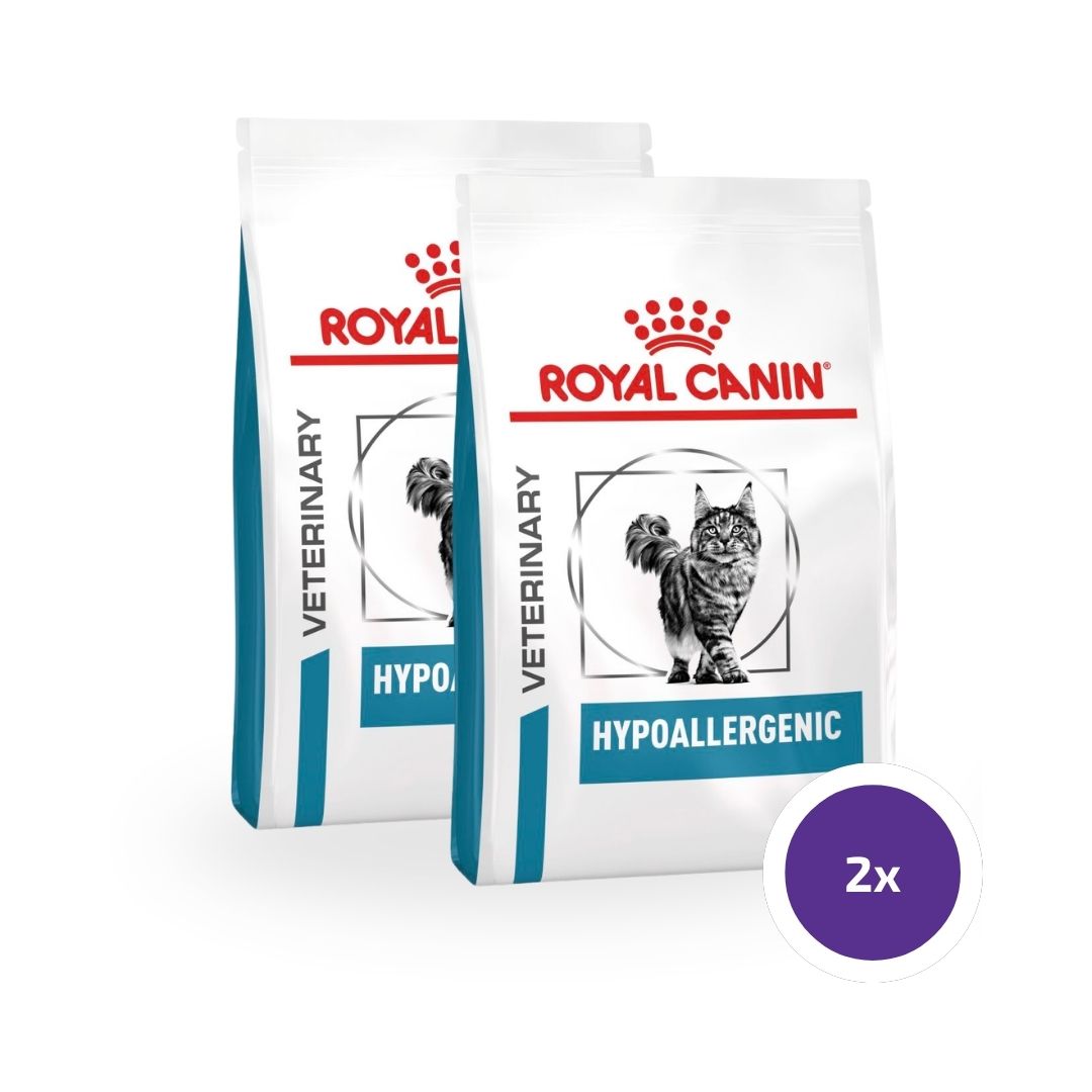 Royal Canin Veterinary Diets Derma Hypoallergenic kissan kuivaruoka 2 x 4,5 kg TUPLAPAKKAUS