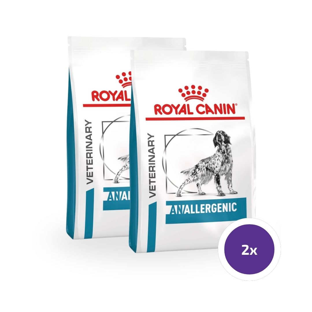 Royal Canin Veterinary Diets Derma Anallergenic koiran kuivaruoka 2 x 8 kg TUPLAPAKKAUS