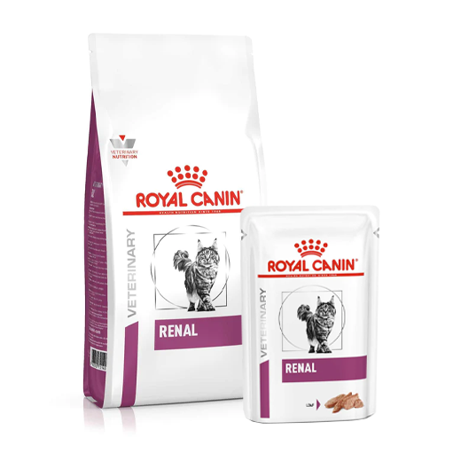 Royal Canin Veterinary Diets Renal kissalle yhdistelmä 2 kg + Loaf 12 x 85 g