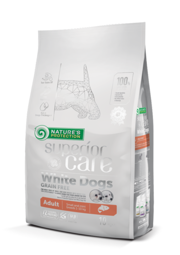 Nature's Protection Superior Care White Dogs Adult Small & Mini lohi koiralle