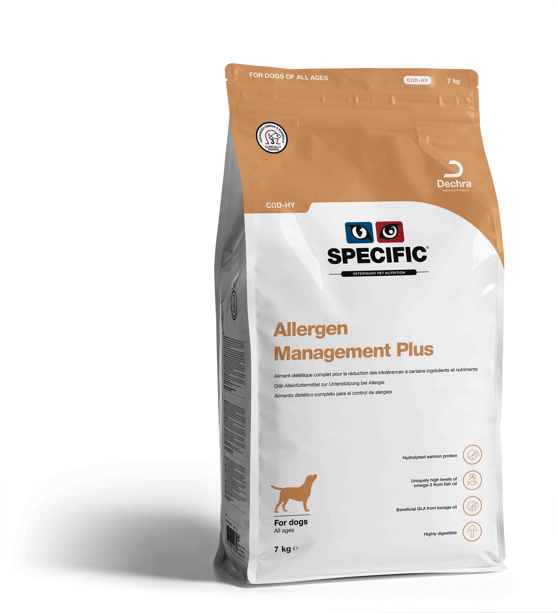 Specific COD-HY Allergen Management Plus koiralle