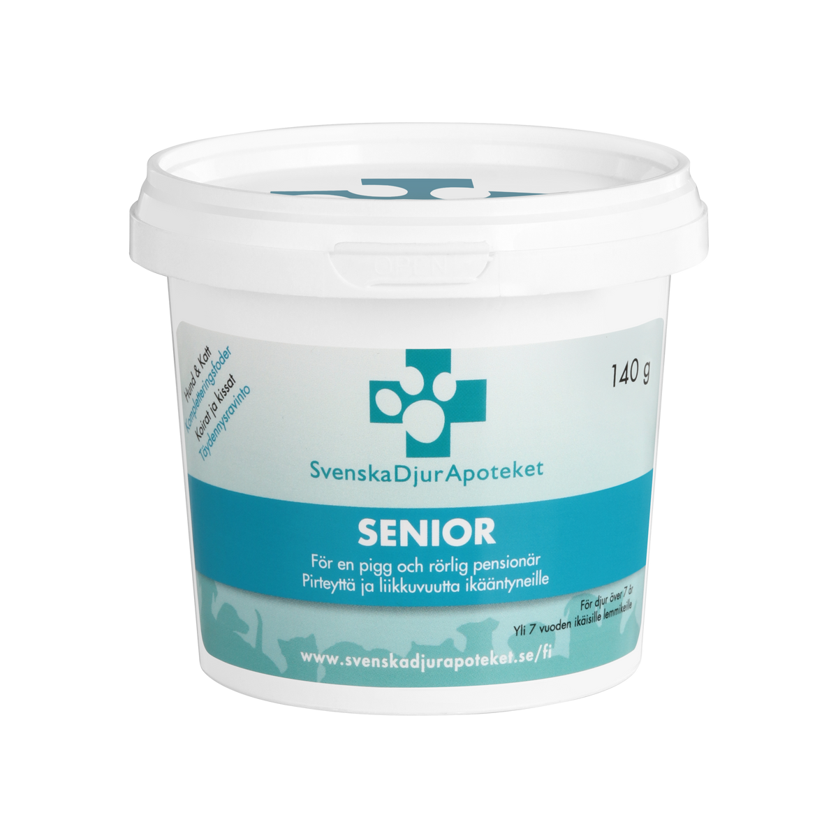 Svenska DjurApoteket Senior koiralle ja kissalle 140 g