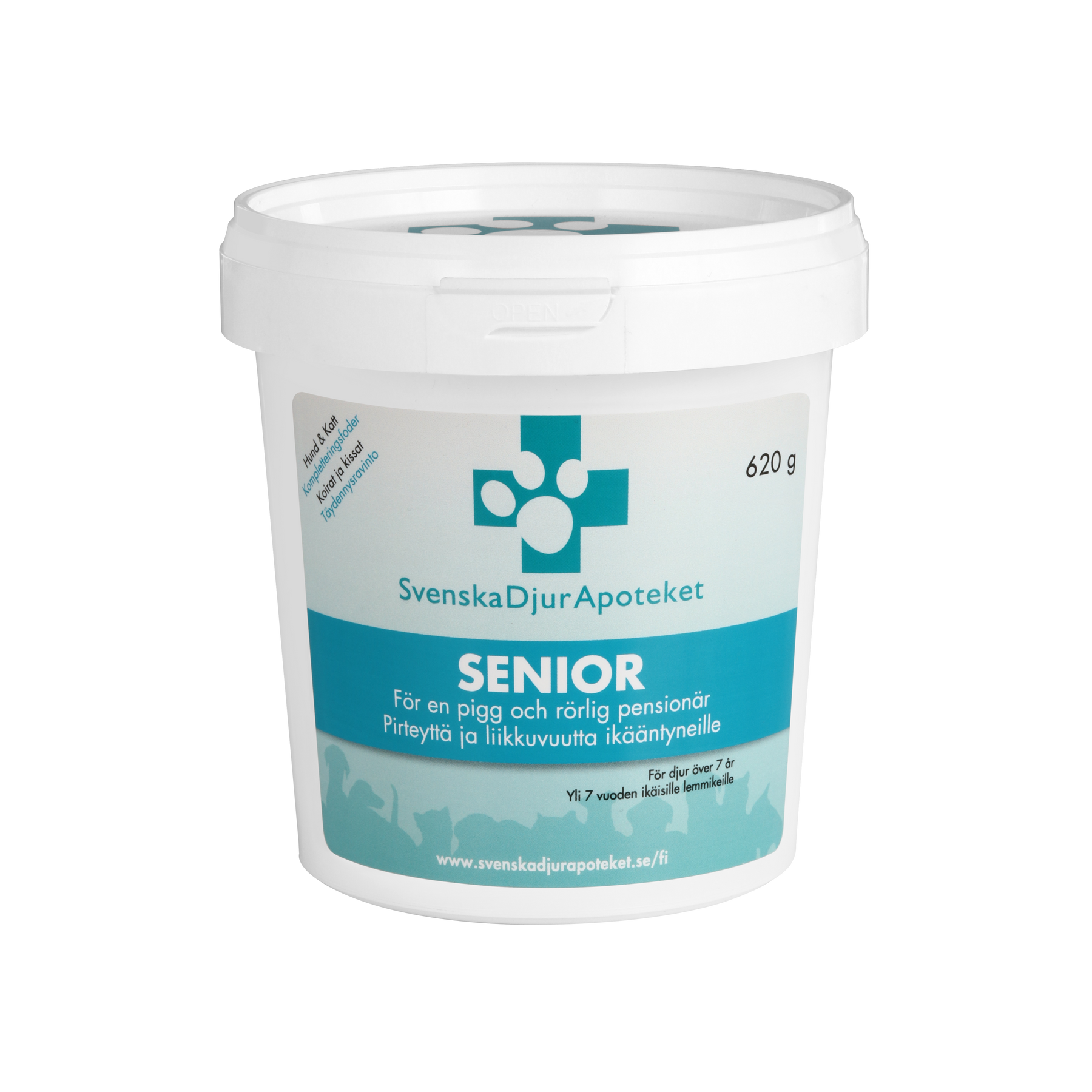 Svenska DjurApoteket Senior koiralle ja kissalle 620 g
