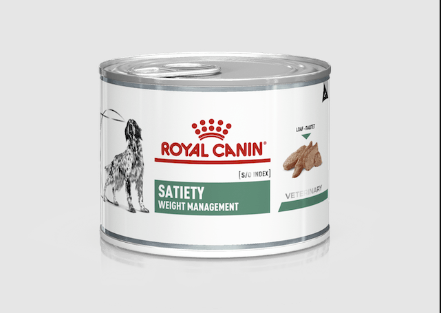 Royal Canin Veterinary Diets Weight Management Satiety Loaf säilykepurkki koiran märkäruoka 195 g MAISTELUPAKKAUS