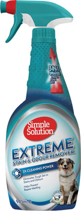 Simple Solution Extreme tahran ja hajunpoistaja koiralle 945 ml