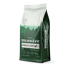 Monster Dog Grain Free Singles Lamb koiralle