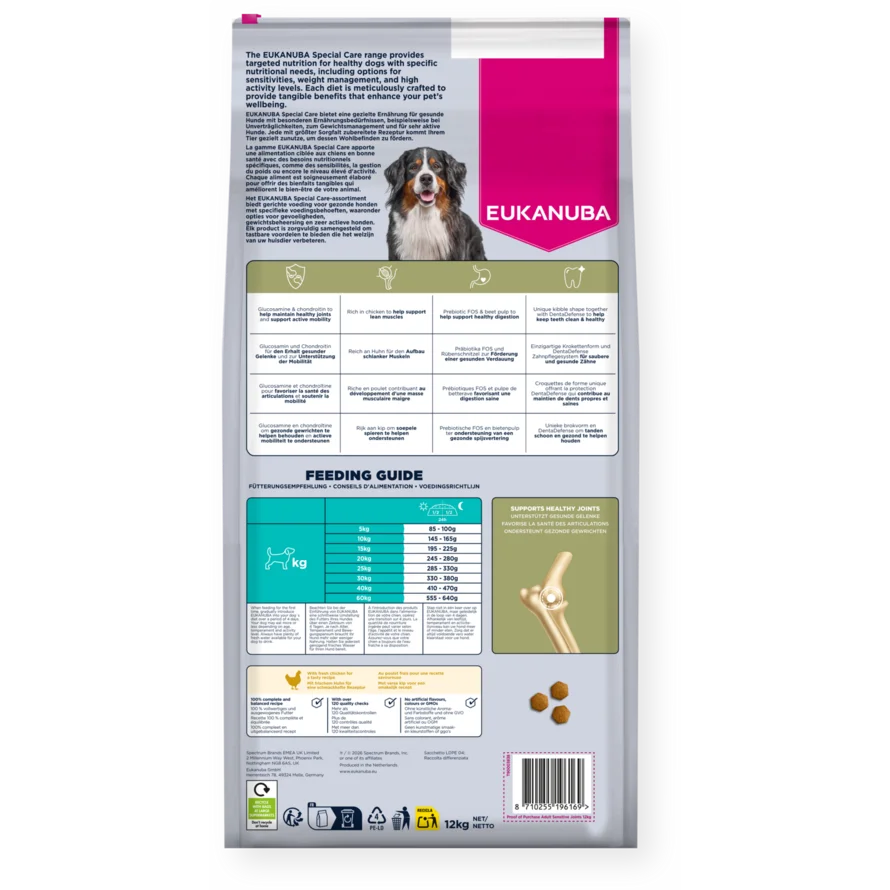 Eukanuba Special Care Sensitive Joints Adult koiran kuivaruoka 12 kg
