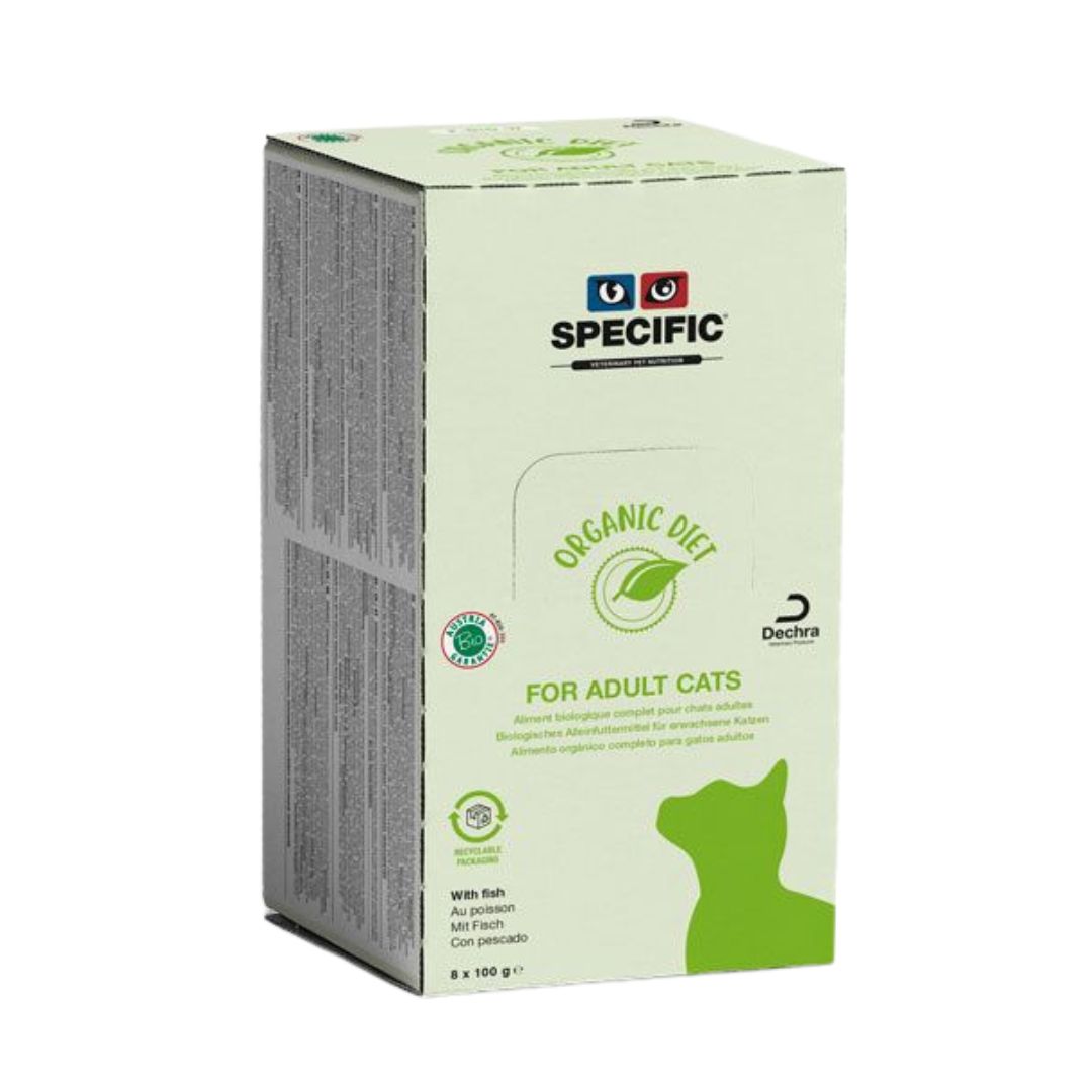 Specific F-BIO-W Organic Fish kissalle 8 x 100 g
