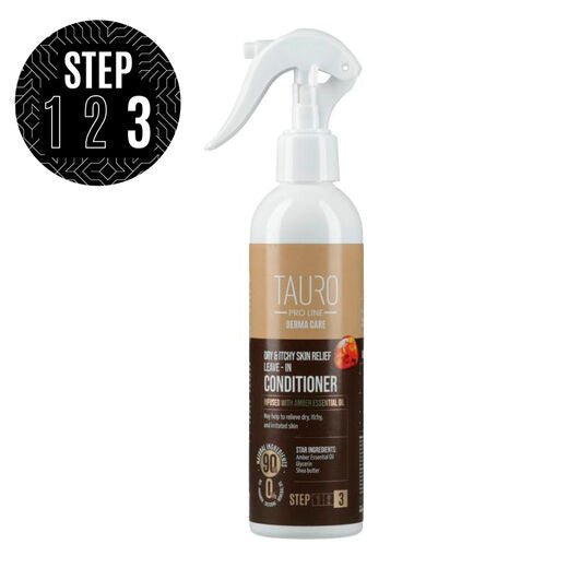 Tauro Pro Line Derma Care Dry & Itchy Skin Leave-In Spray Hoitoaine 250ml