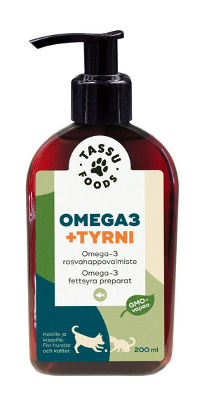 Tassu foods Omega-3 + Tyrni koiralle ja kissalle